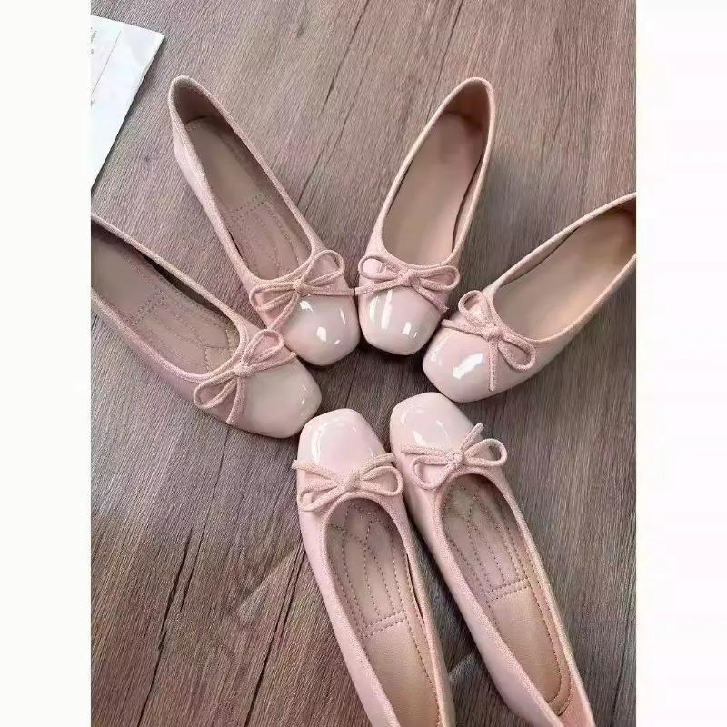 Women'S Shoes - Ballerines pour femmes à bout carré