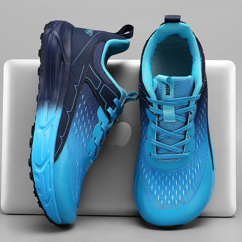 Wide Toe Box Running Sneakers - Baskets à bout large pour hommes,