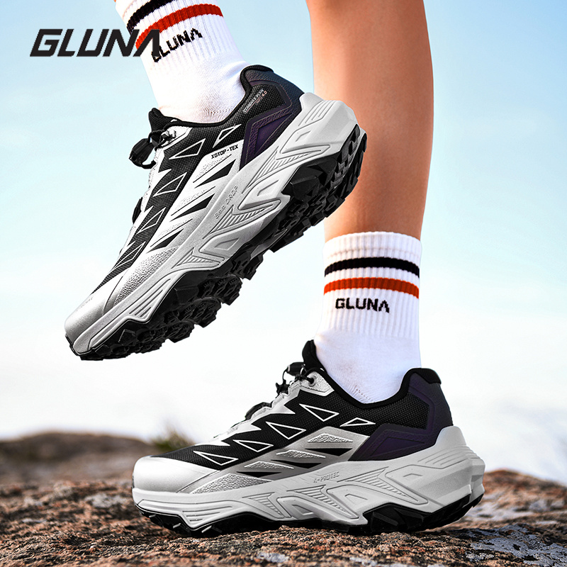 GLUNA – chaussures de course s - Anti Slip Trail Running Sneakers avis et prix