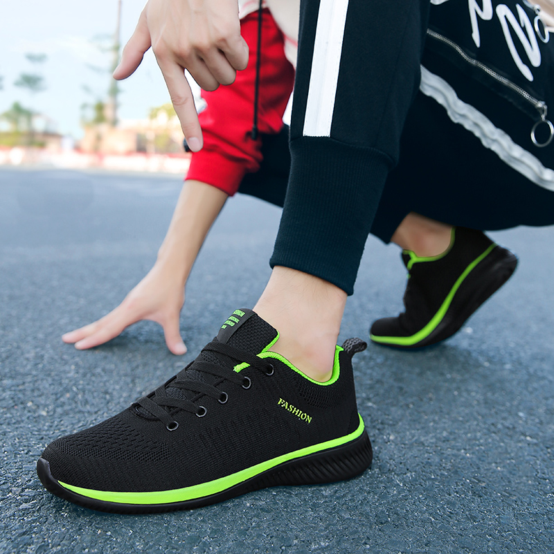 MAEDEF-Chaussures de sport déc - Knit Fabric Lace Up Sneakers avis et prix