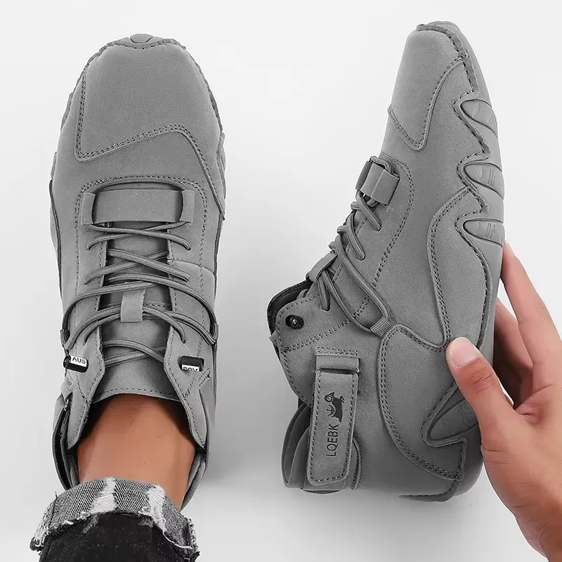 Chaussures en cuir pour hommes - Waterproof Goretex Running Shoes avis et prix