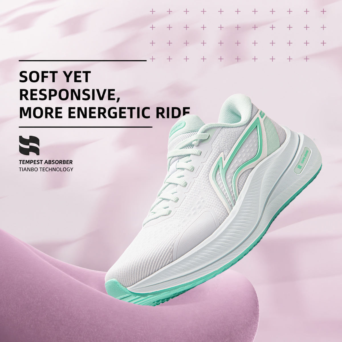 Li-Ning Chaussures de course Y - Reflective Night Running Shoes avis et prix