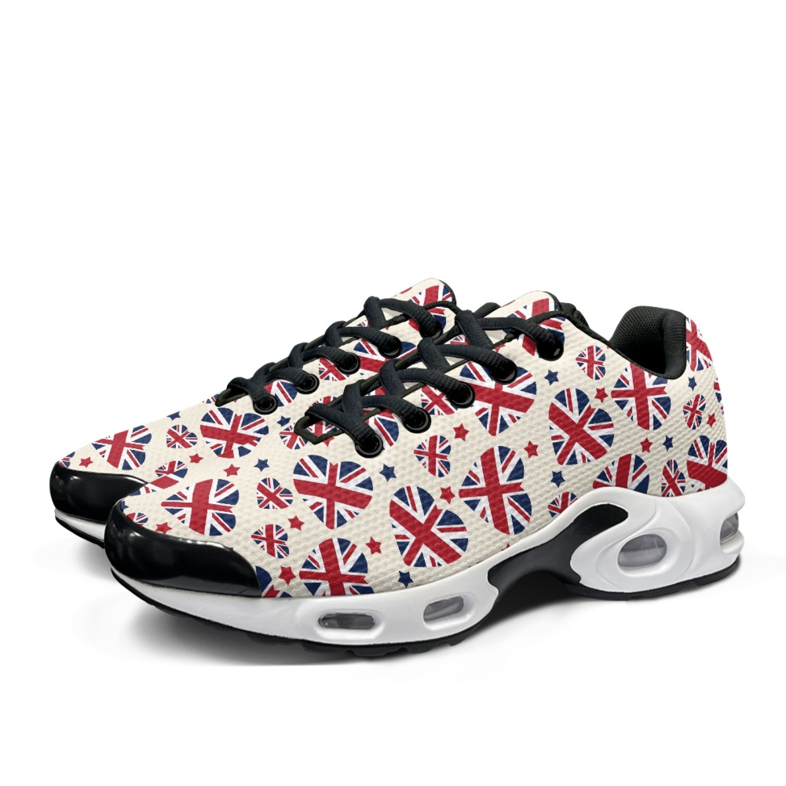 PENSTROLL Union Jack Chaussure - Air Cushion Jogger Shoes Men avis et prix